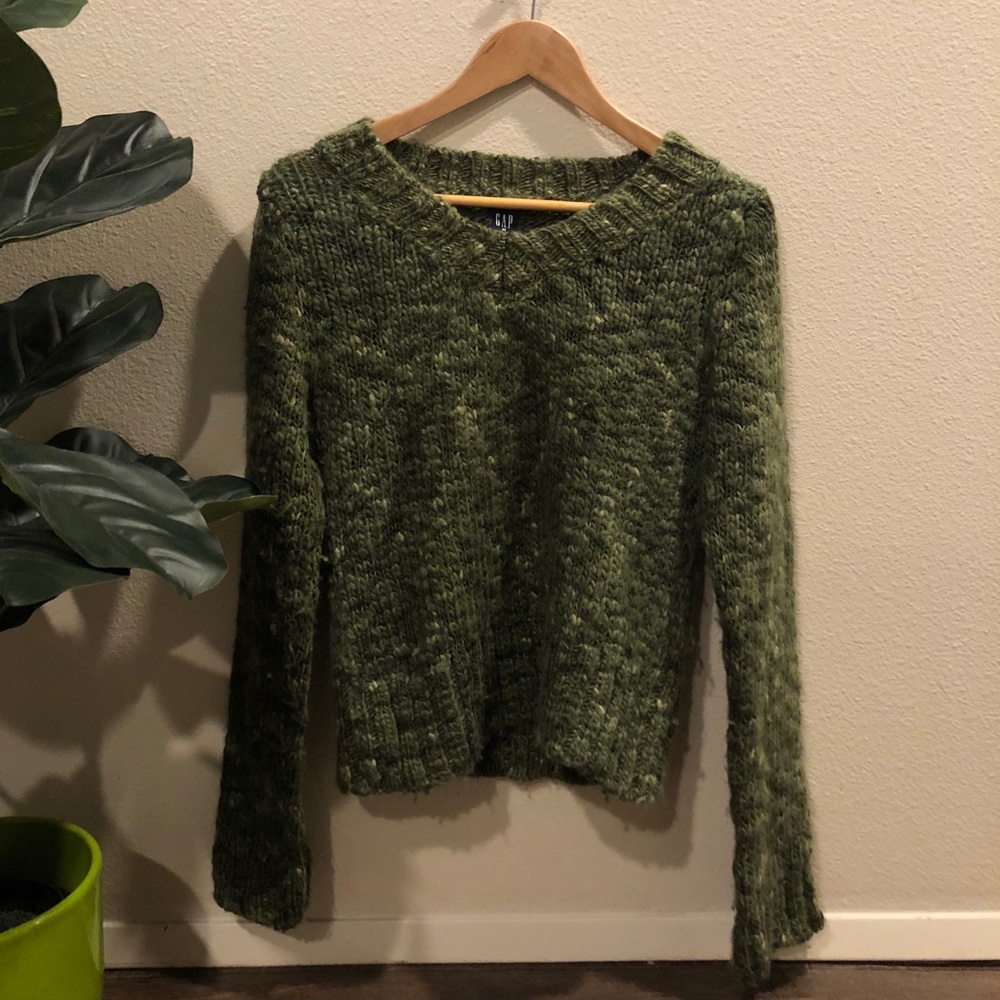 Gap Green Sweater
